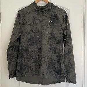 Montec Women’s M Zulu Long Sleeve Green Camouflage Base Layer Snowboarding Ski